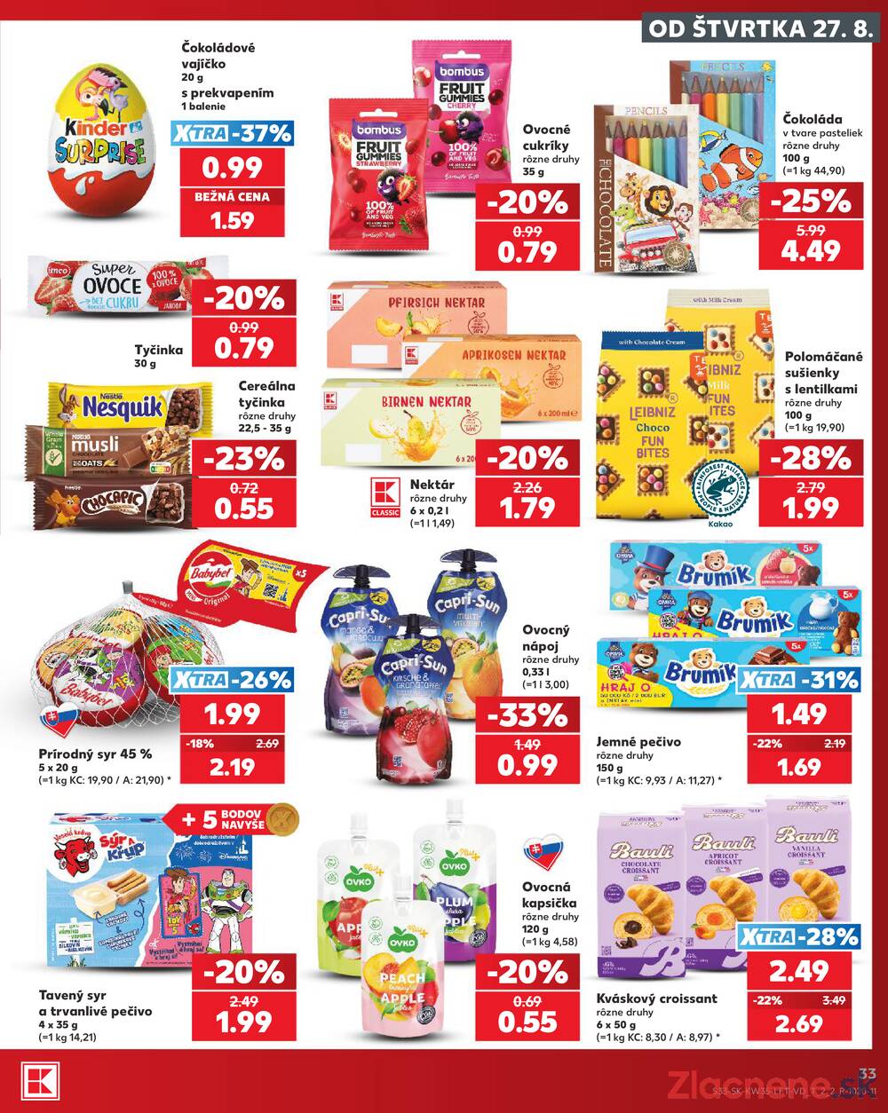 Kaufland 27.8. - 2.9. - Kaufland Bratislava - Petržalka