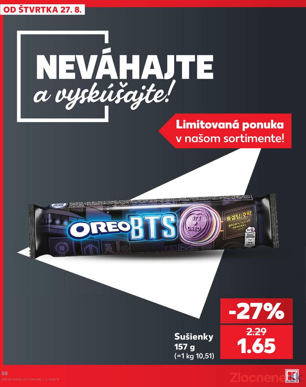 Kaufland 27.8. - 2.9. - Kaufland Bratislava - Petržalka