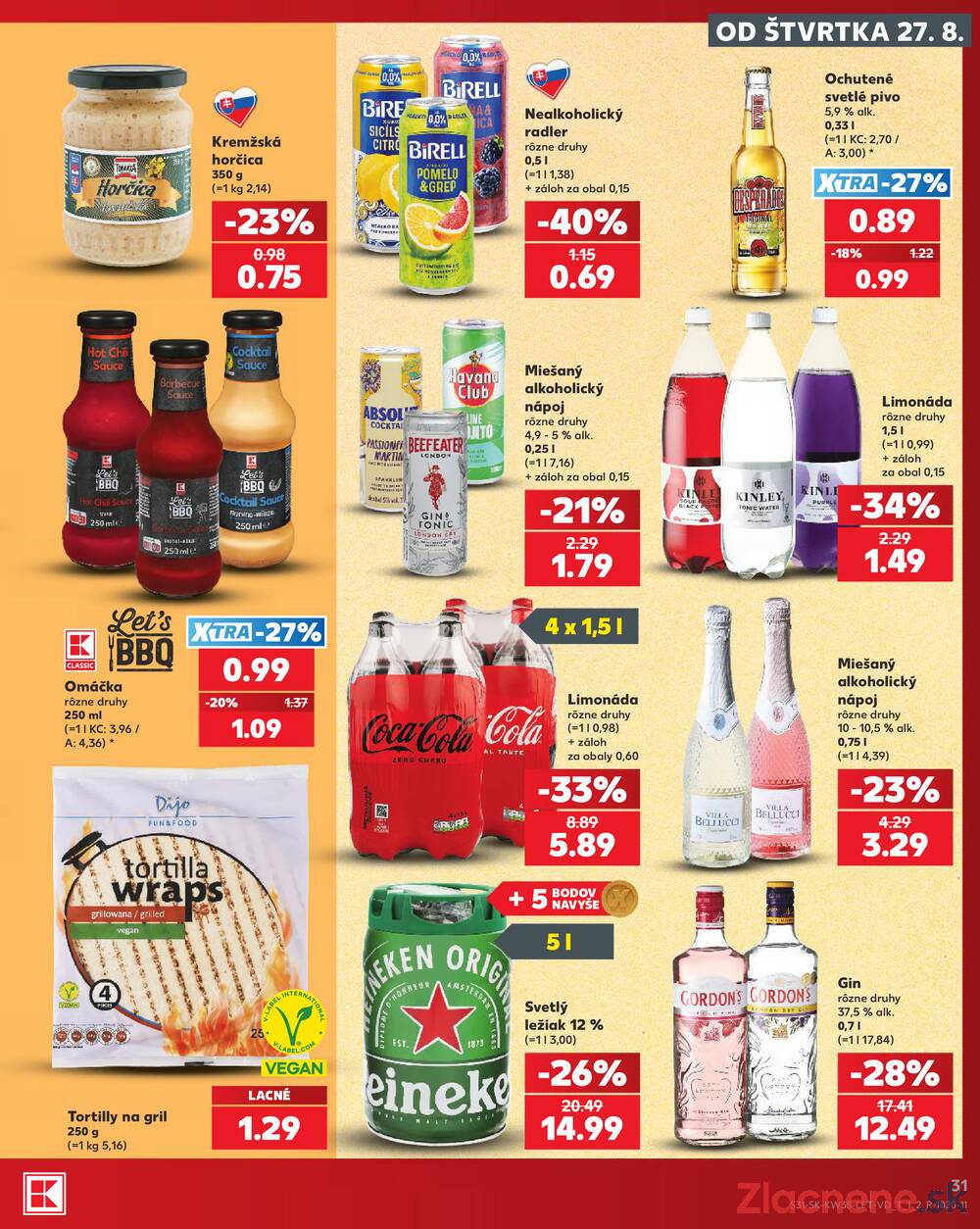 Kaufland 27.8. - 2.9. - Kaufland Trnava - Juh - Bratislavská