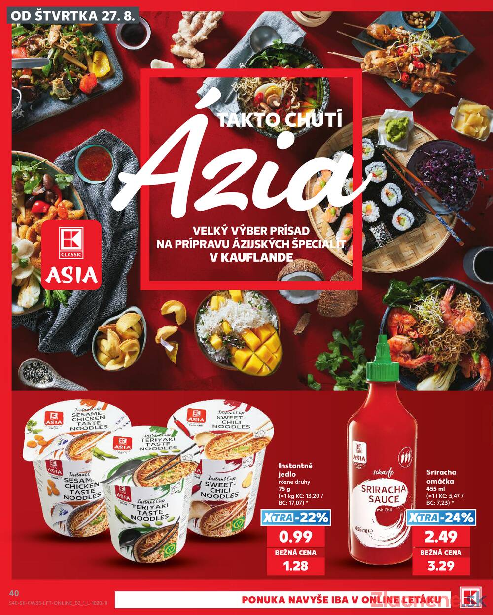 Kaufland 27.8. - 2.9. - Kaufland Trnava - Juh - Bratislavská