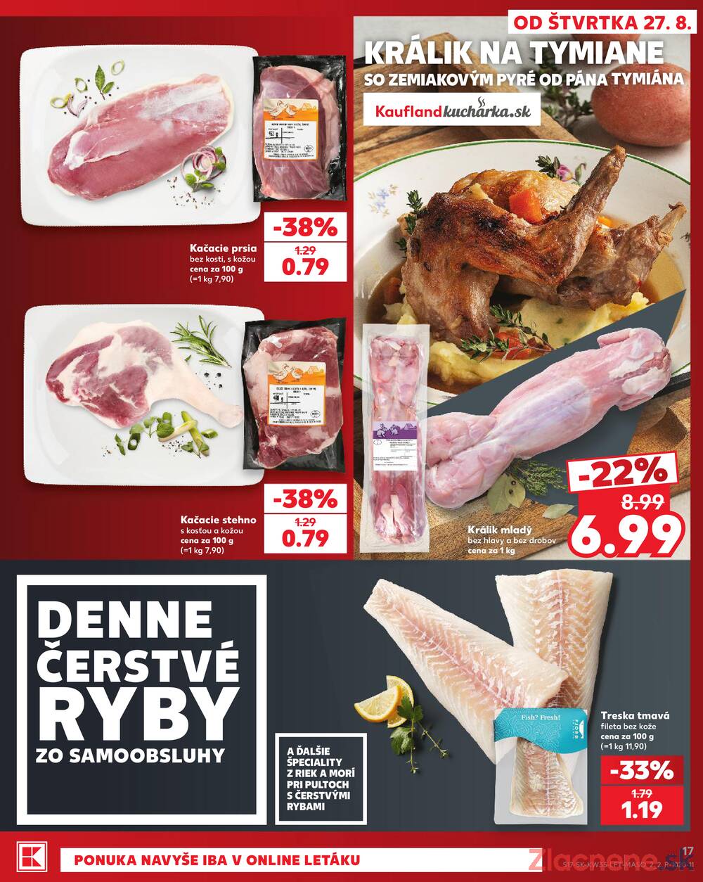Kaufland 27.8. - 2.9. - Kaufland Trnava - Nová ul.