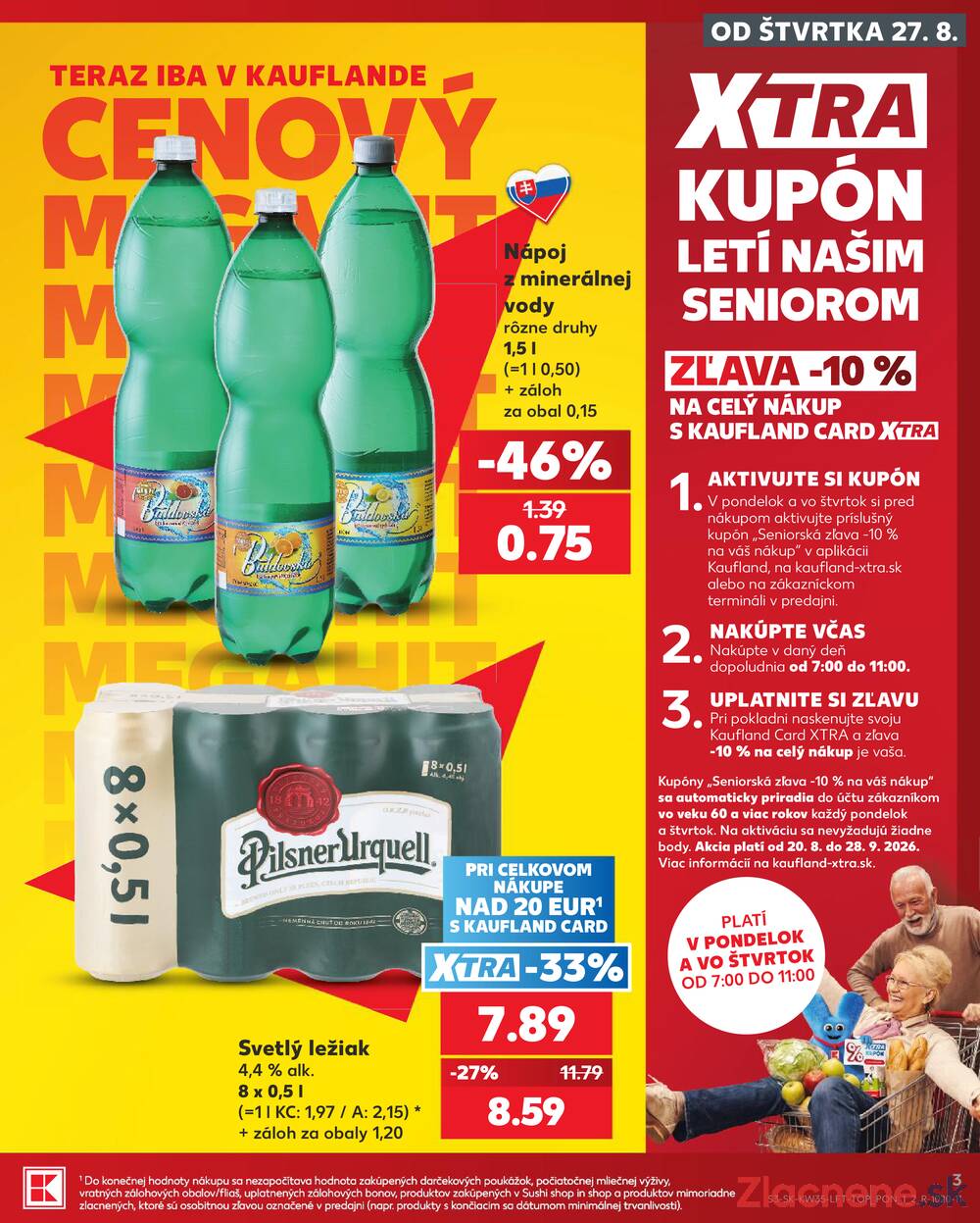 Kaufland 27.8. - 2.9. - Kaufland Bratislava - Avion (Ivanská cesta)