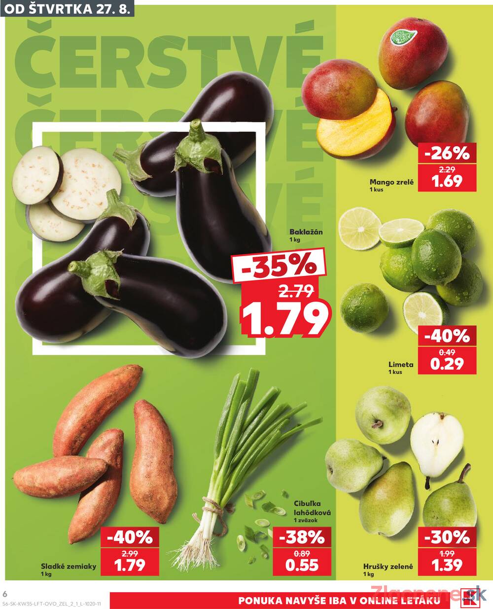 Kaufland 27.8. - 2.9. - Kaufland Liptovský Mikuláš