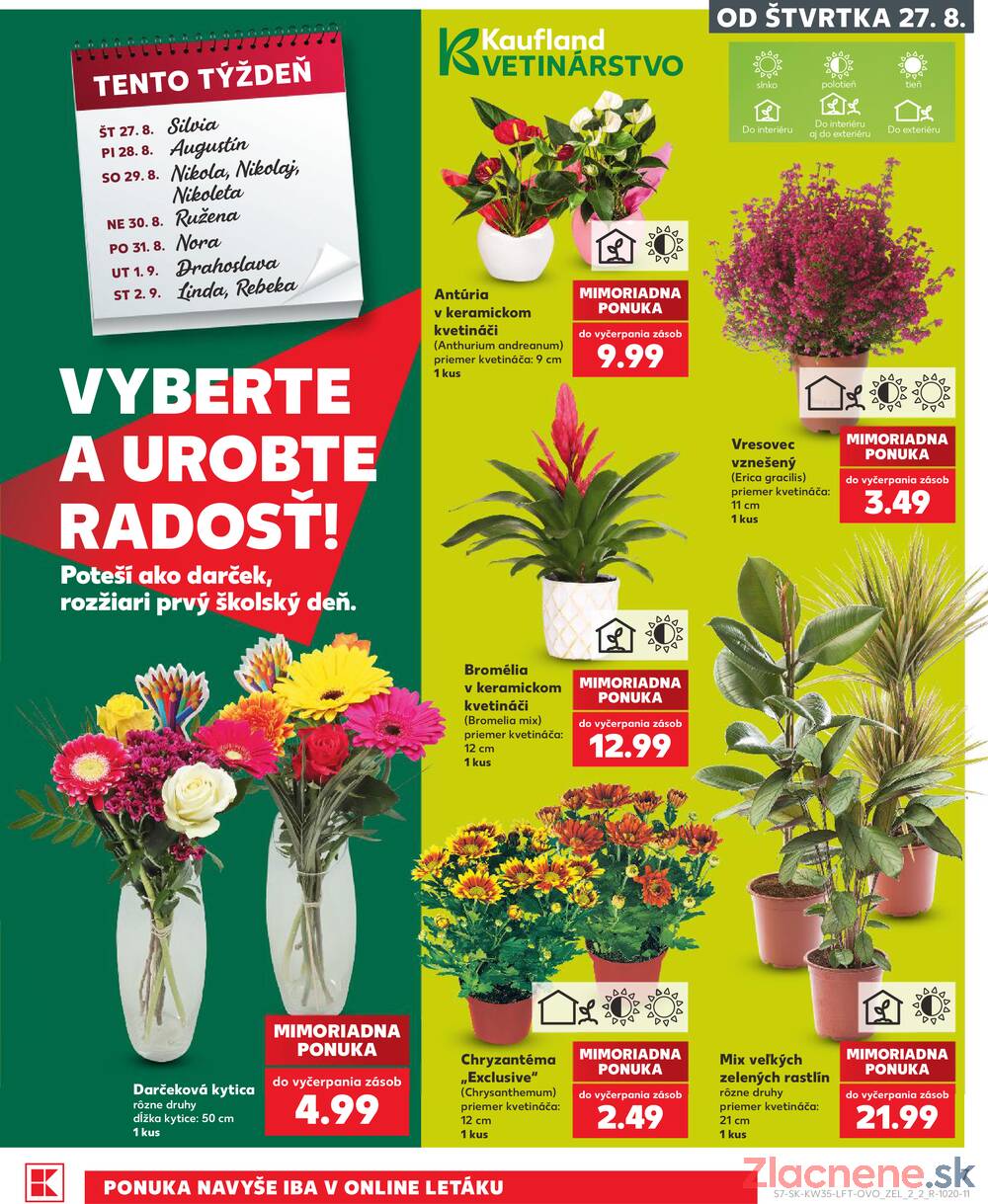 Kaufland 27.8. - 2.9. - Kaufland Liptovský Mikuláš