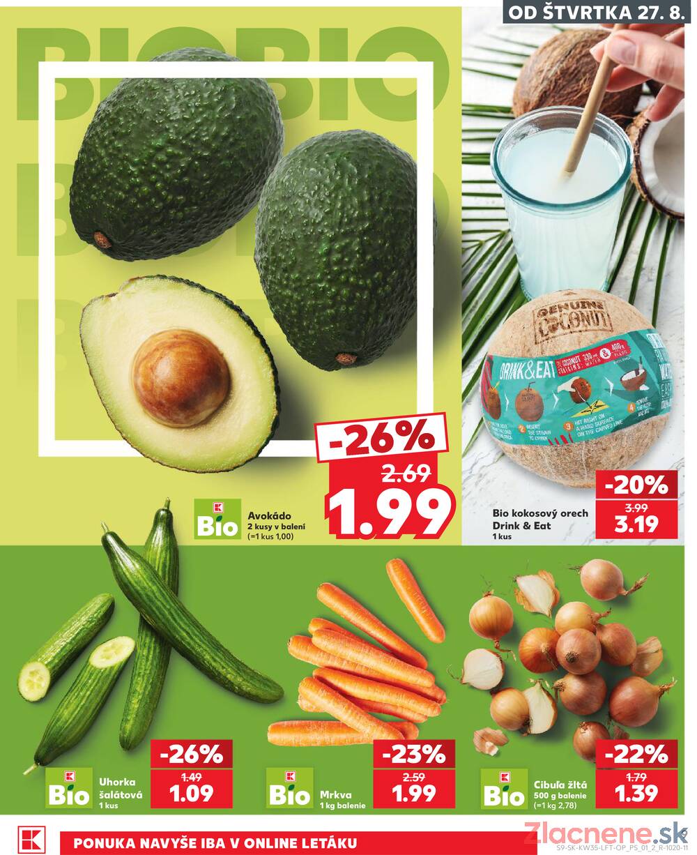 Kaufland 27.8. - 2.9. - Kaufland Liptovský Mikuláš