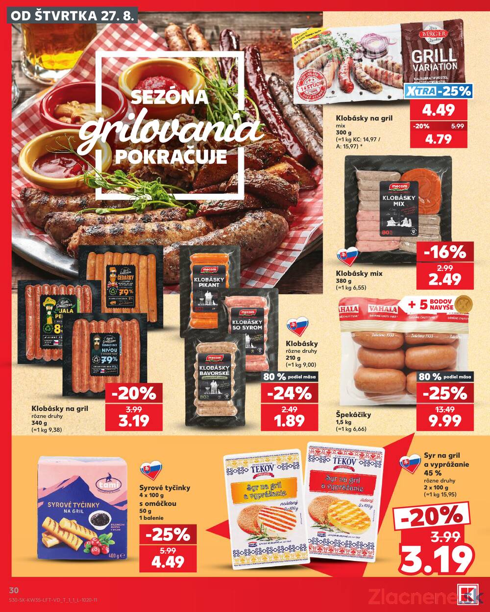 Kaufland 27.8. - 2.9. - Kaufland Liptovský Mikuláš