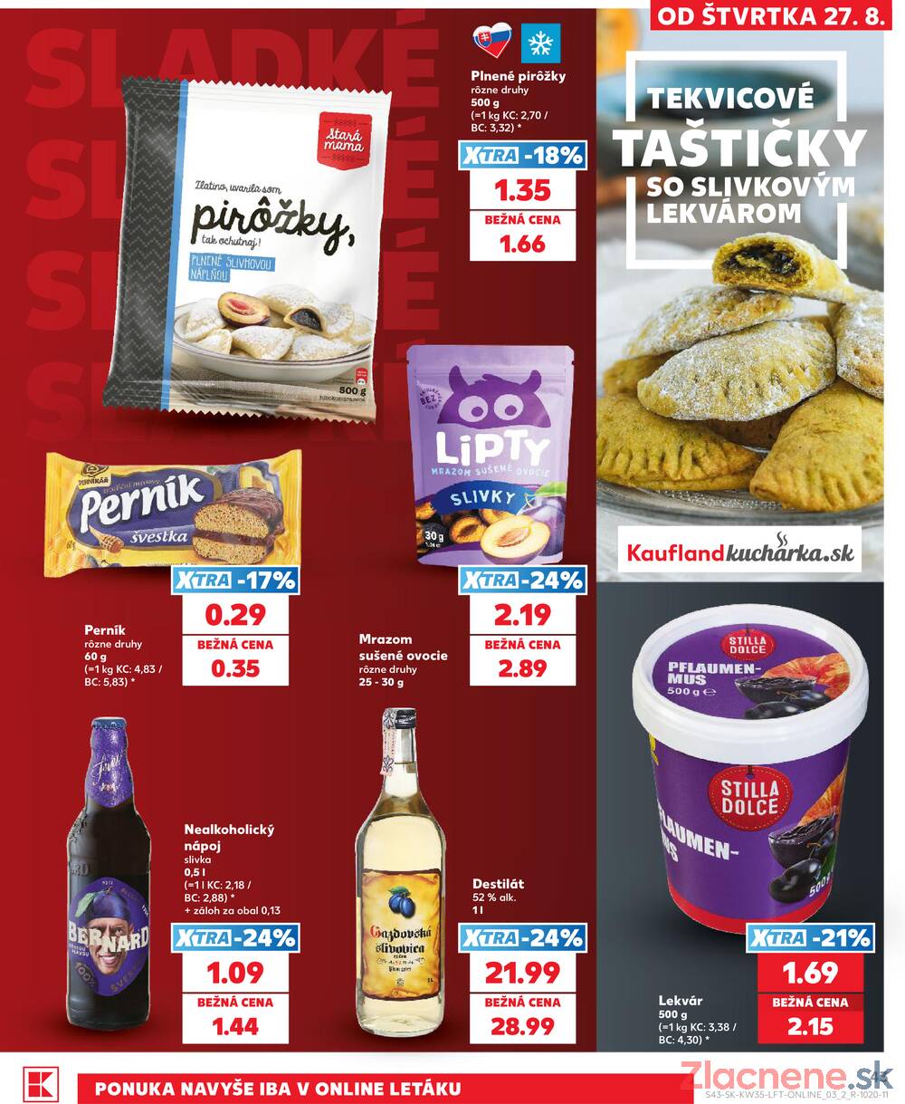Kaufland 27.8. - 2.9. - Kaufland Liptovský Mikuláš
