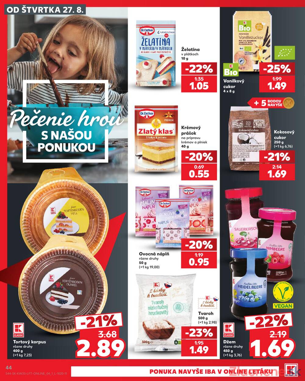 Kaufland 27.8. - 2.9. - Kaufland Liptovský Mikuláš