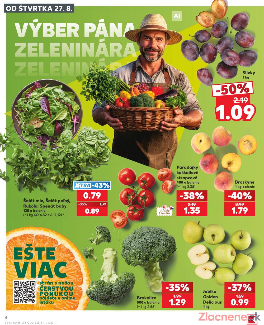 Kaufland 27.8. - 2.9. - Kaufland Košice-Pri hati