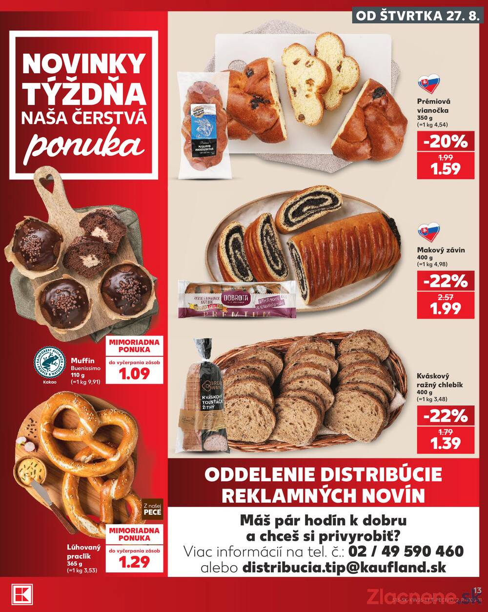 Kaufland 27.8. - 2.9. - Kaufland Považská Bystrica - Centrum