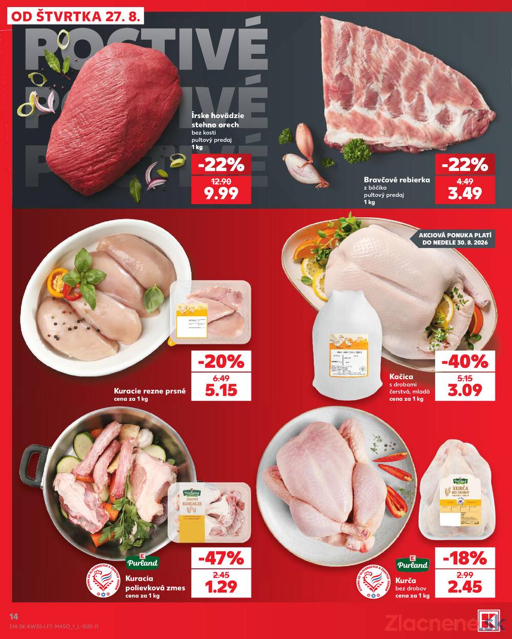 Kaufland 27.8. - 2.9. - Kaufland Považská Bystrica - Centrum
