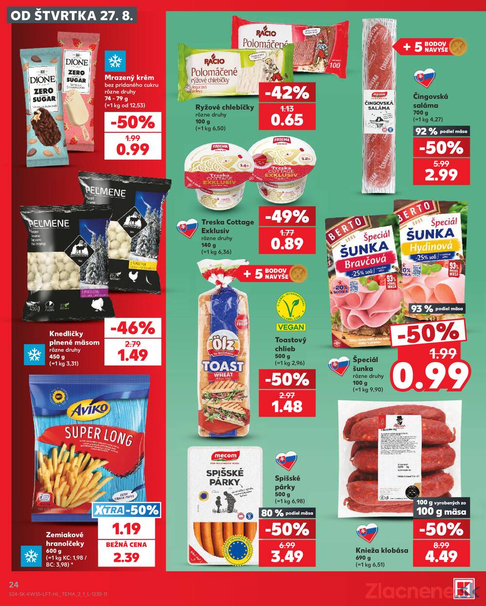 Kaufland 27.8. - 2.9. - Kaufland Považská Bystrica - Centrum