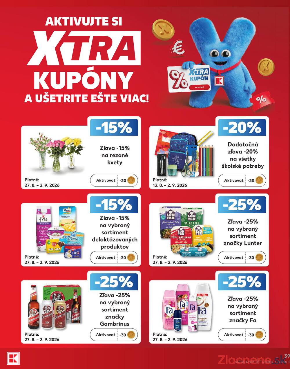 Kaufland 27.8. - 2.9. - Kaufland Považská Bystrica - Centrum