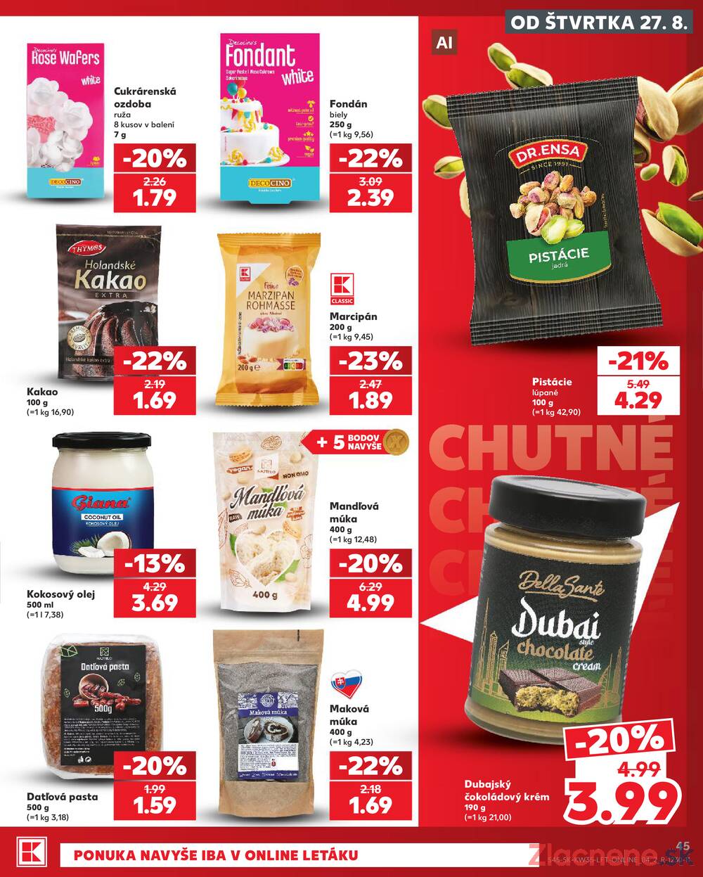 Kaufland 27.8. - 2.9. - Kaufland Považská Bystrica - Centrum