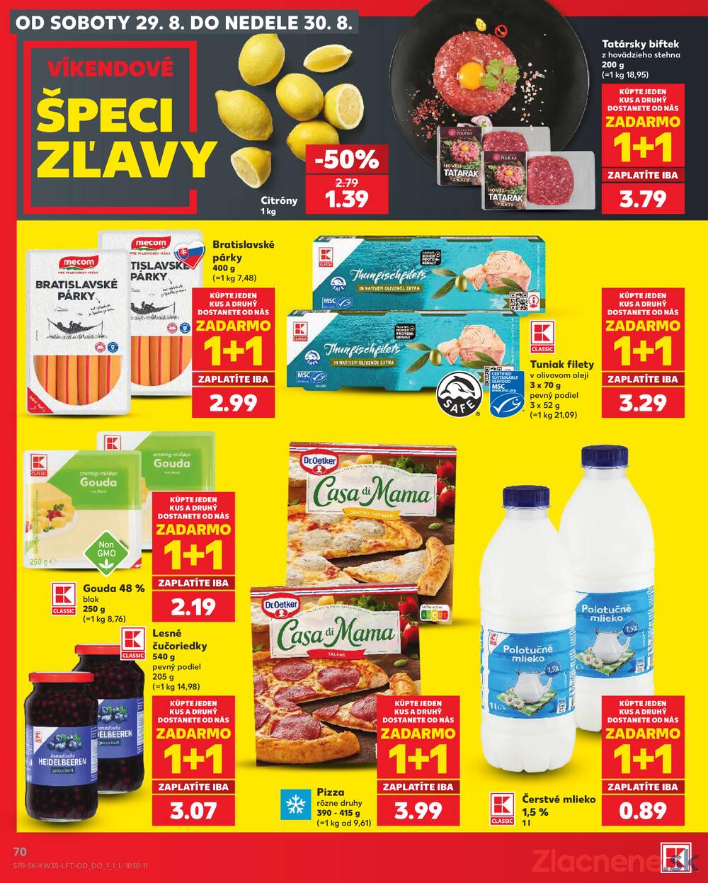 Kaufland 27.8. - 2.9. - Kaufland Považská Bystrica - Centrum
