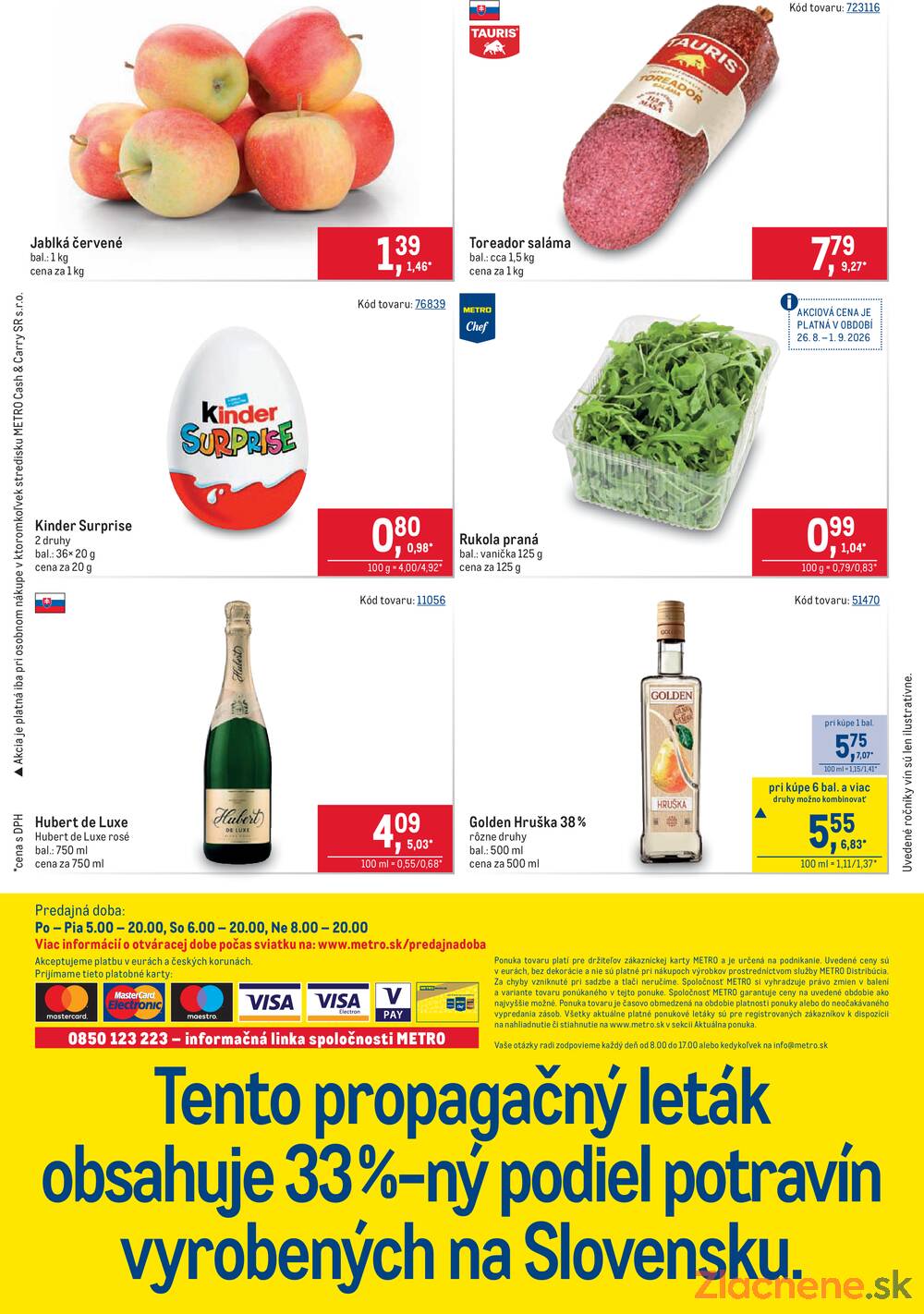 Leták METRO - METRO Maloobchod do 8.9. - strana 40 Leták METRO - METRO Maloobchod do 8.9. - strana 40
