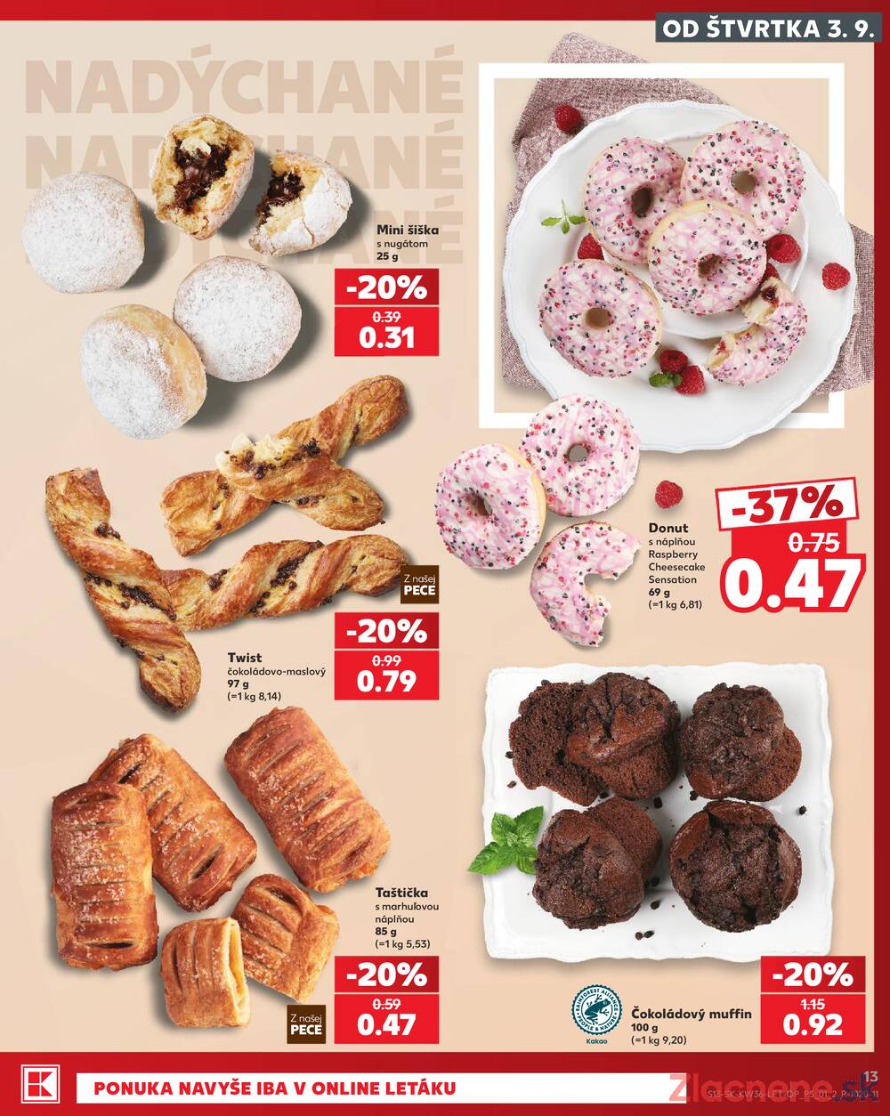 Kaufland 3.9. - 9.9. - Kaufland Bytča