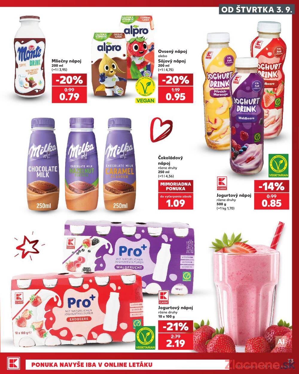 Kaufland 3.9. - 9.9. - Kaufland Bytča