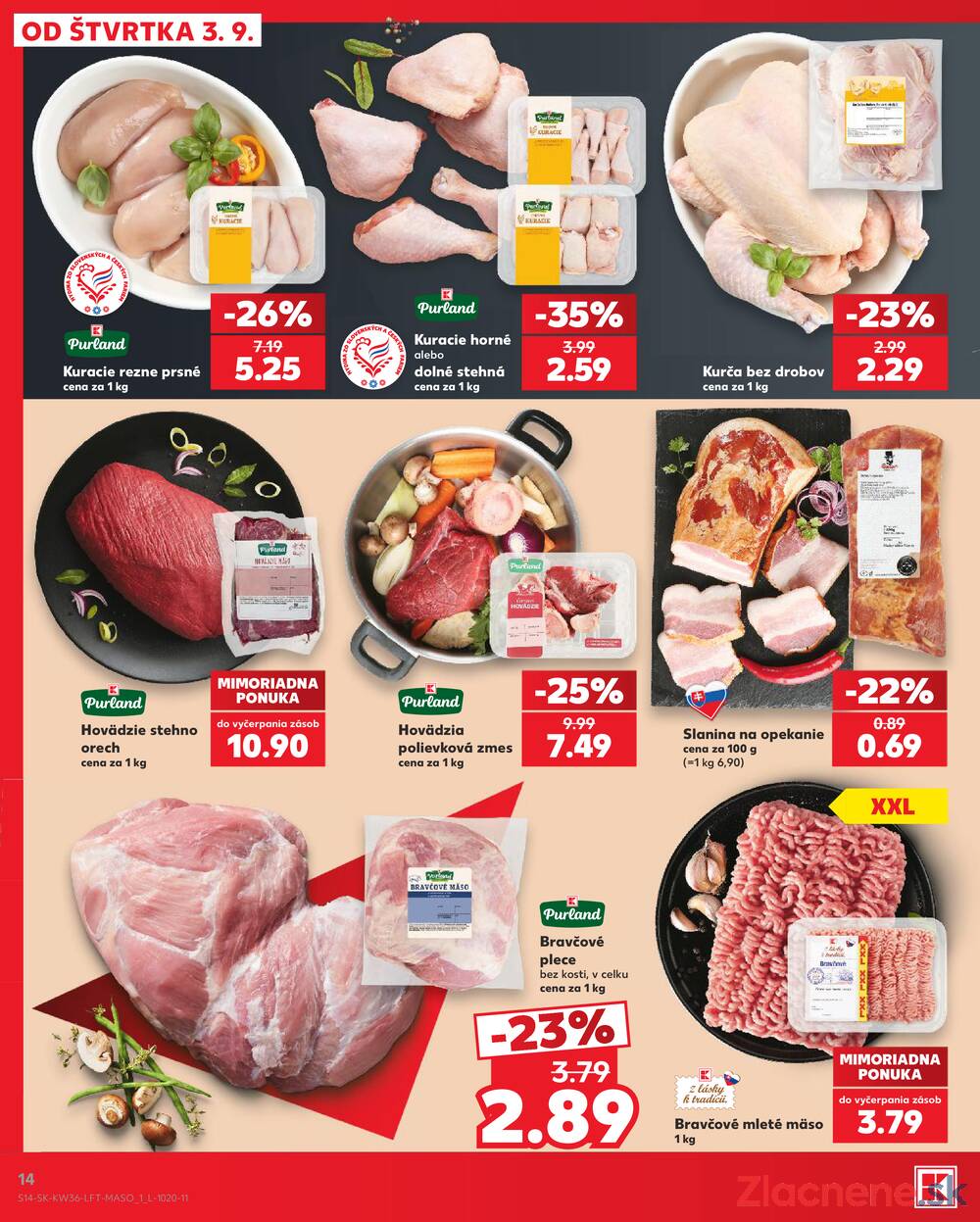 Kaufland 3.9. - 9.9. - Kaufland Veľký Meder