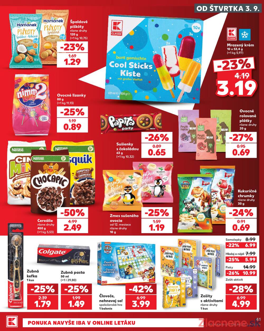 Kaufland 3.9. - 9.9. - Kaufland Veľký Meder