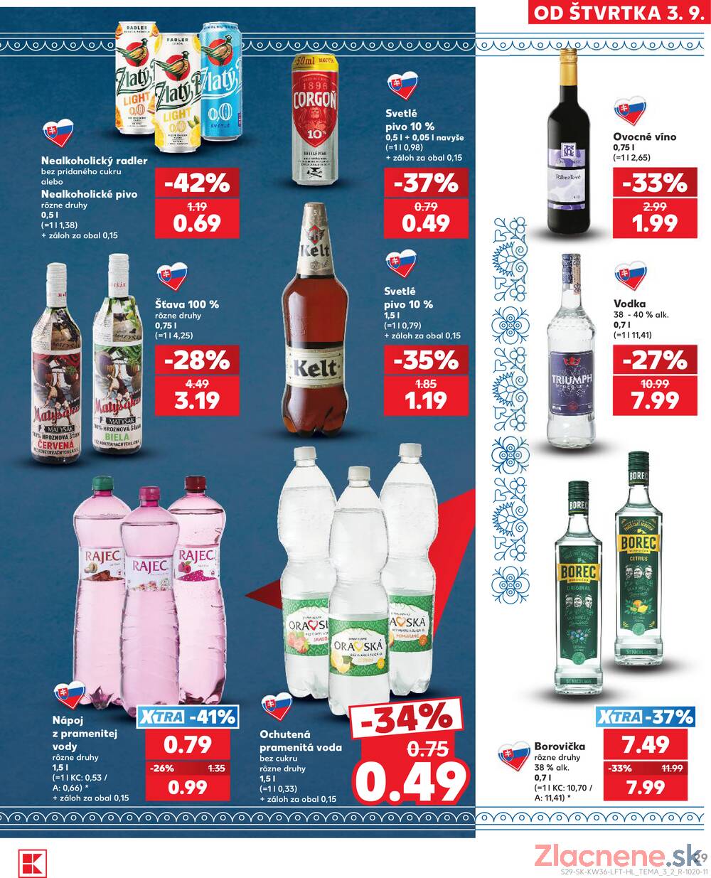 Kaufland 3.9. - 9.9. - Kaufland Piešťany