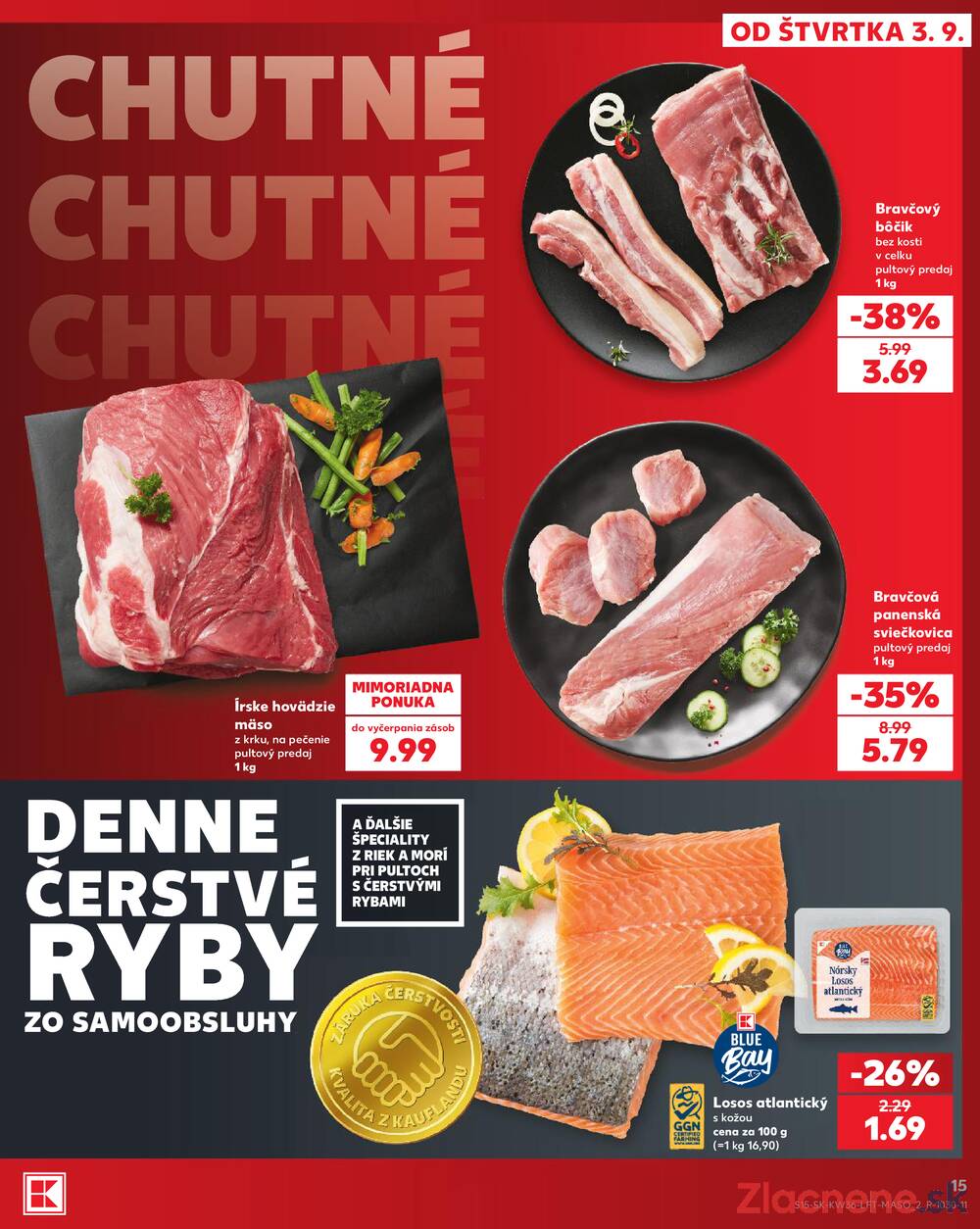 Kaufland 3.9. - 9.9. - Kaufland Bratislava - Petržalka