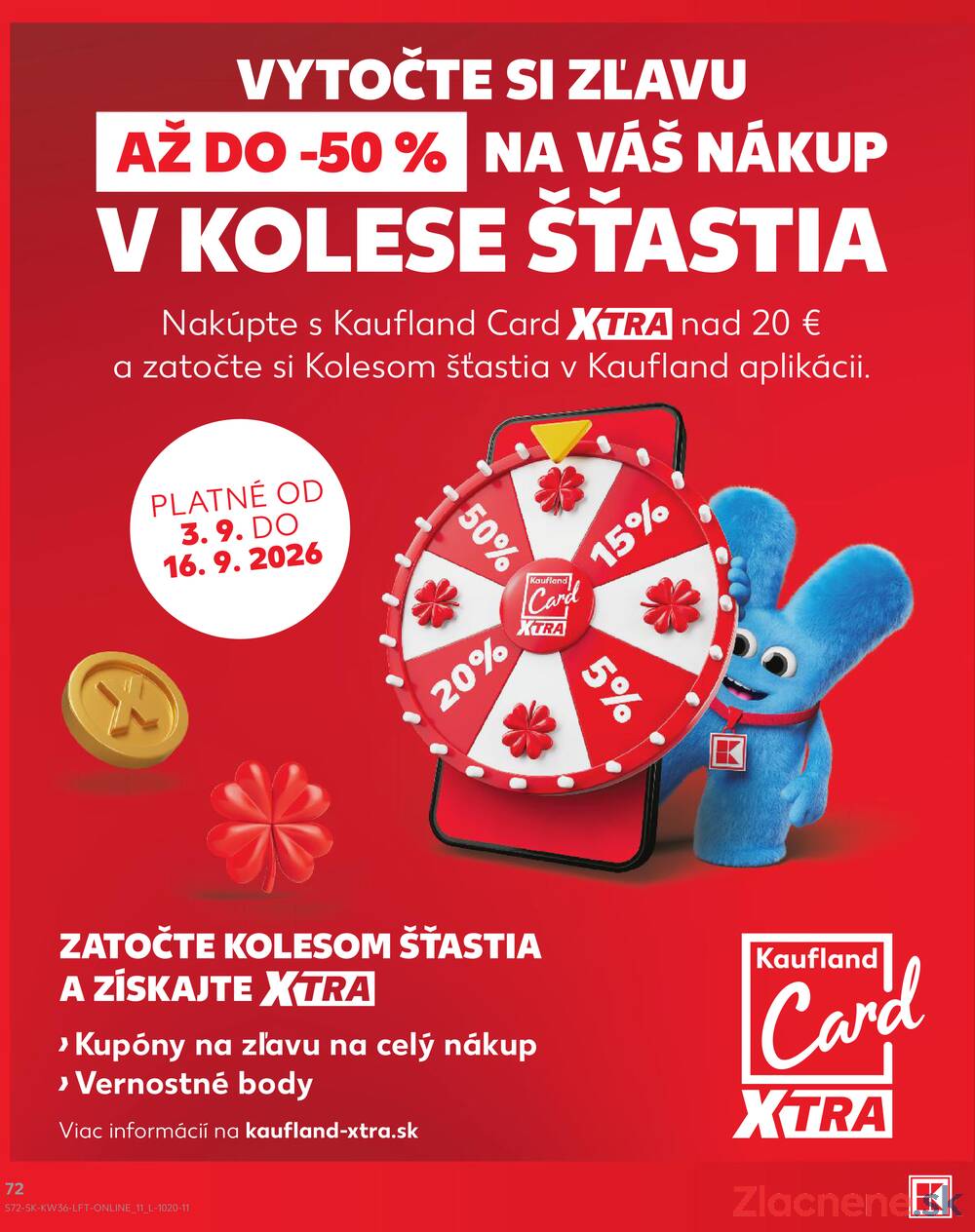 Kaufland 3.9. - 9.9. - Kaufland Trnava - Nová ul.