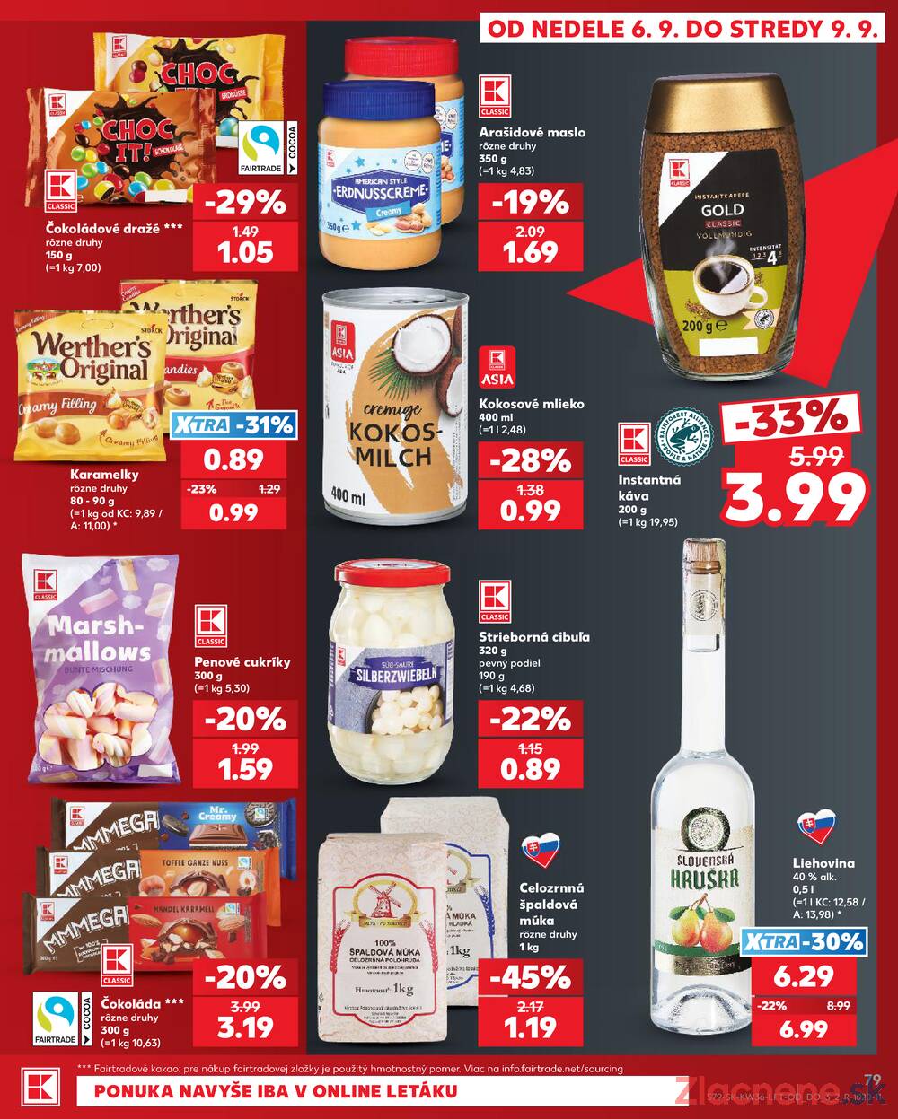 Kaufland 3.9. - 9.9. - Kaufland Trnava - Nová ul.