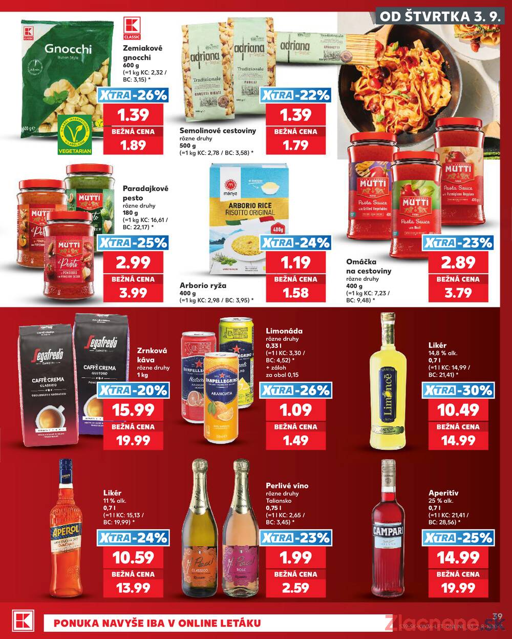 Kaufland 3.9. - 9.9. - Kaufland Liptovský Mikuláš