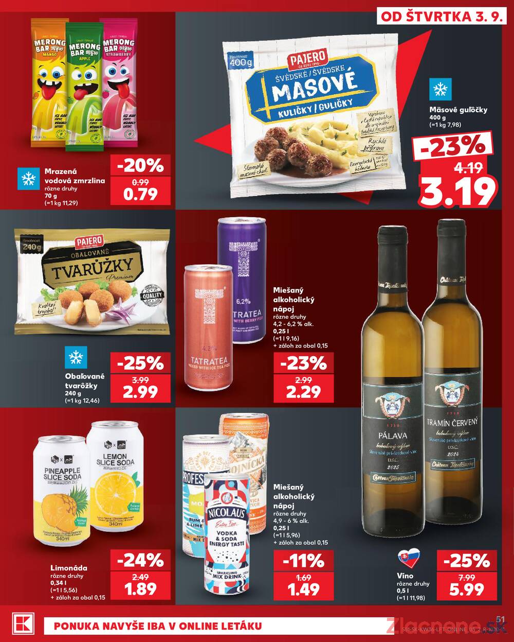 Kaufland 3.9. - 9.9. - Kaufland Liptovský Mikuláš