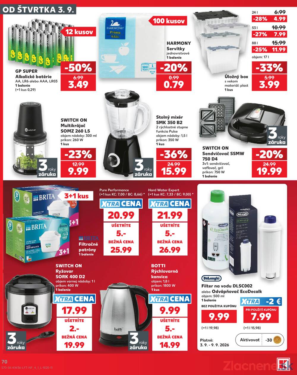 Kaufland 3.9. - 9.9. - Kaufland Liptovský Mikuláš