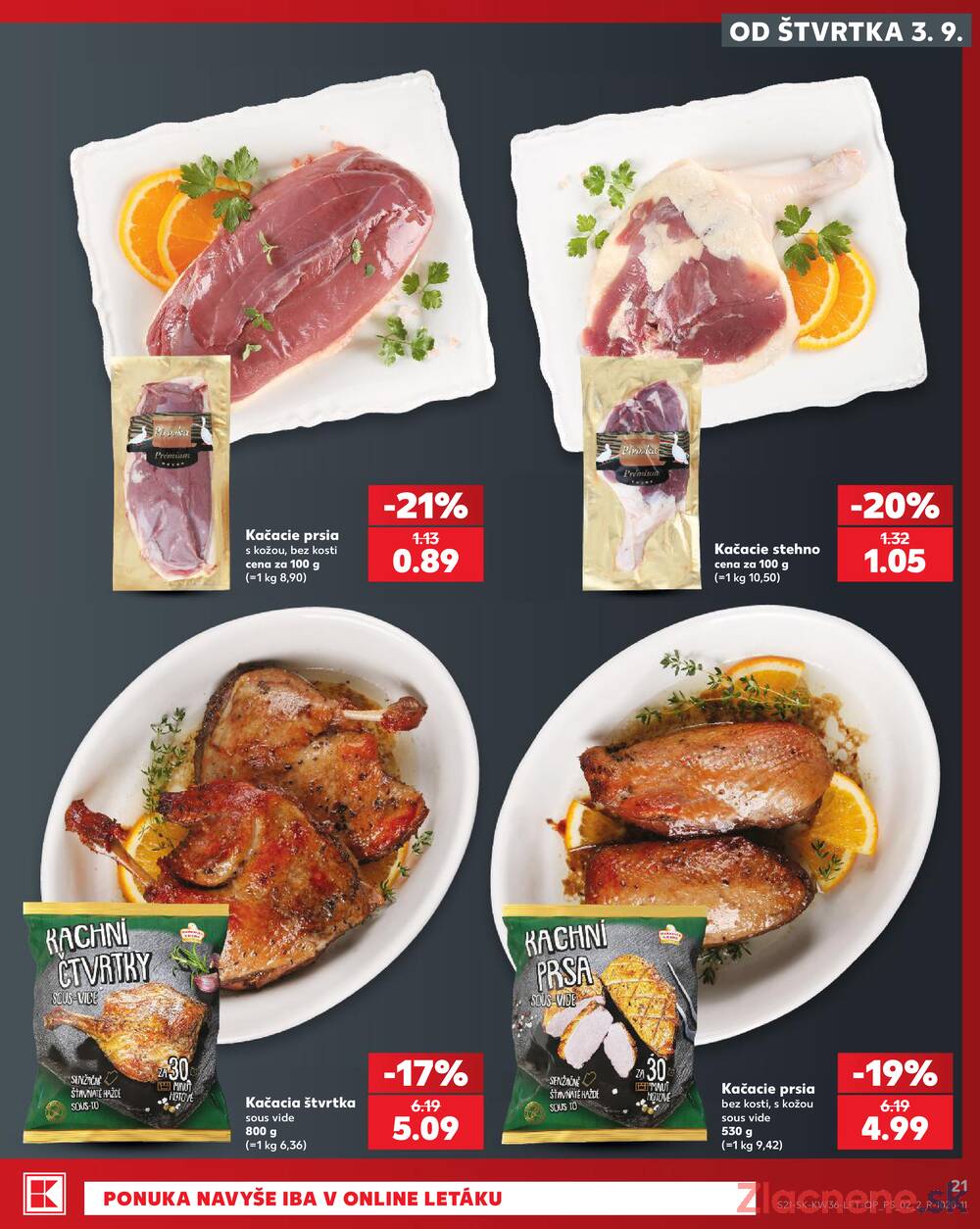 Kaufland 3.9. - 9.9. - Kaufland Ružomberok