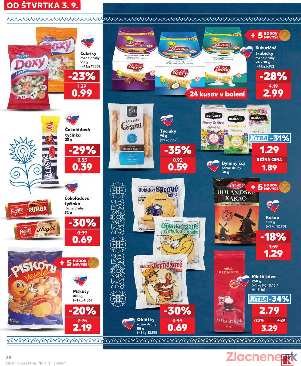 Kaufland 3.9. - 9.9. - Kaufland Ružomberok
