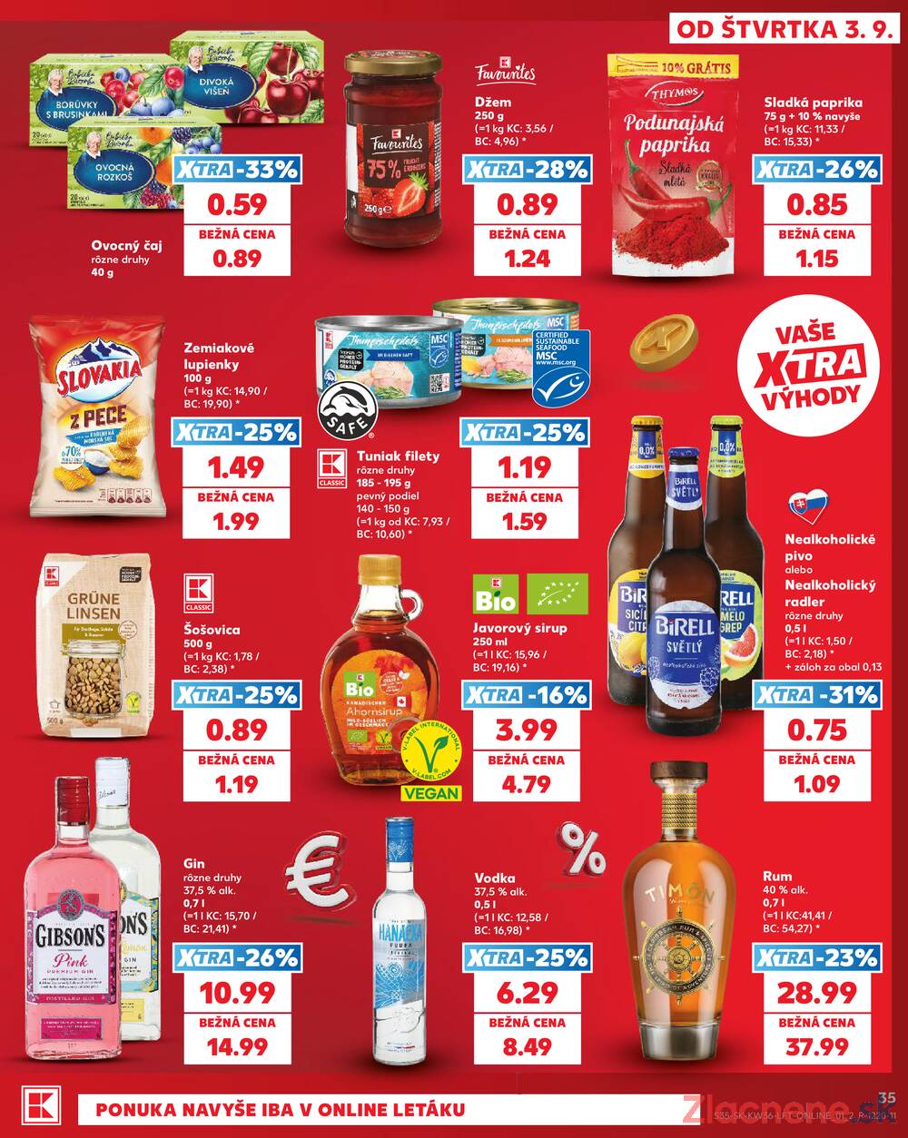 Kaufland 3.9. - 9.9. - Kaufland Ružomberok