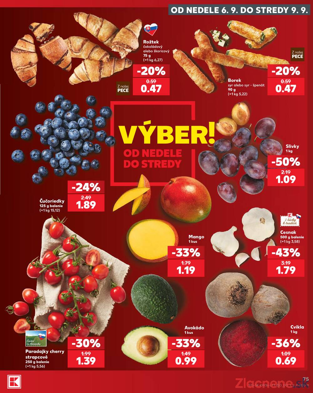 Kaufland 3.9. - 9.9. - Kaufland Košice-Pri hati