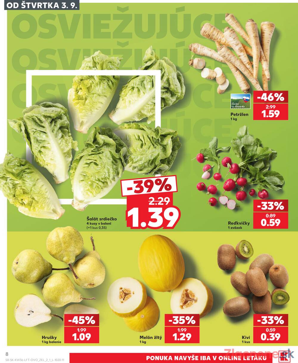 Kaufland 3.9. - 9.9. - Kaufland Košice - Nad Jazerom