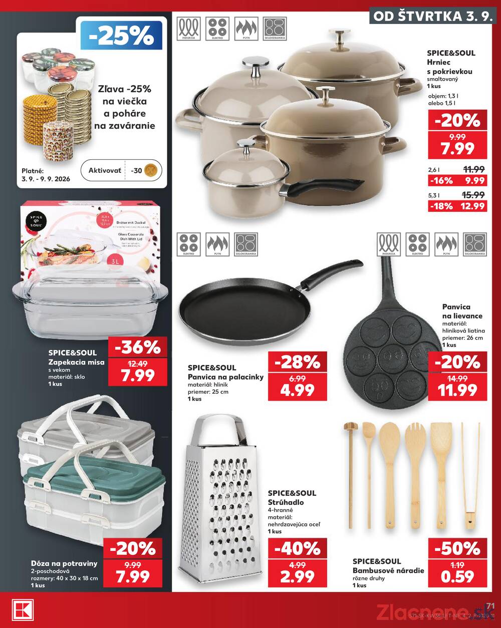 Kaufland 3.9. - 9.9. - Kaufland Košice - Nad Jazerom