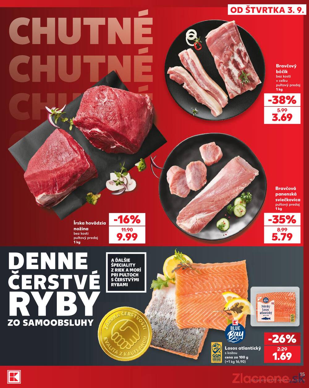 Kaufland 3.9. - 9.9. - Kaufland Považská Bystrica - Centrum
