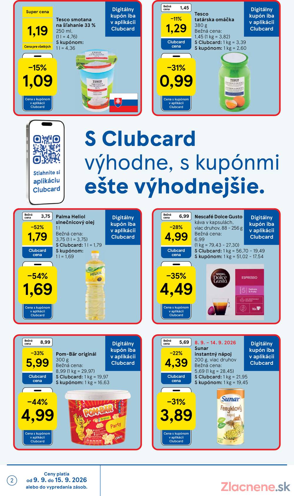 Leták Tesco - Tesco hypermarkety 9.9.- 15.9. - strana 2 Leták Tesco - Tesco hypermarkety 9.9.- 15.9. - strana 2