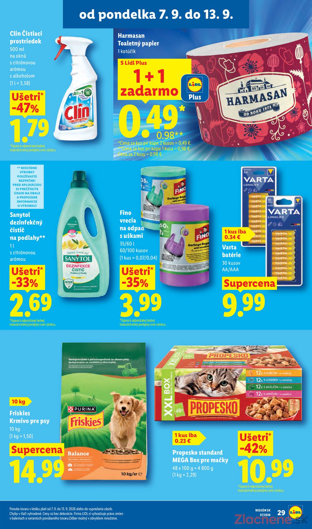 Lidl 7.9. - 13.9.