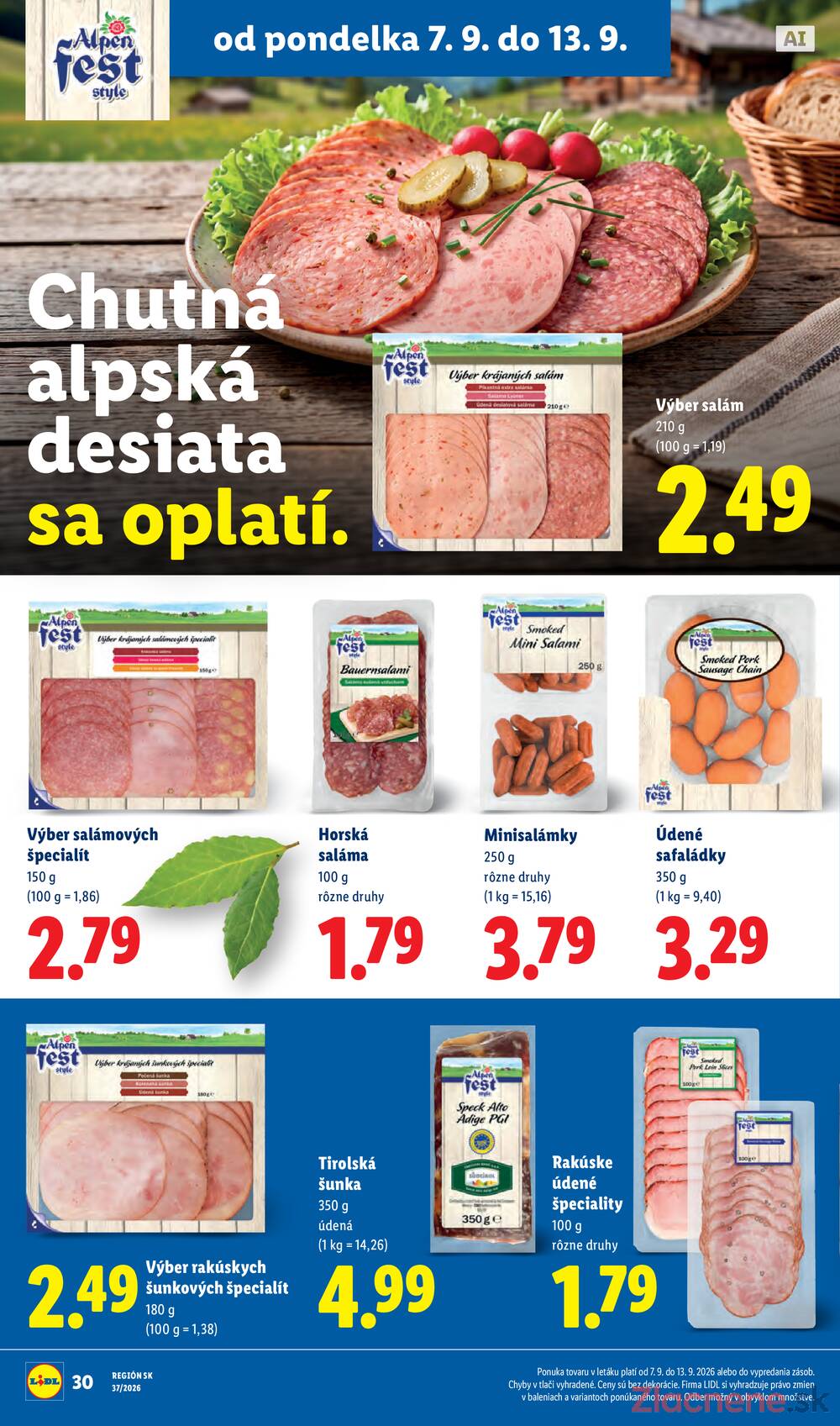 Lidl 7.9. - 13.9.