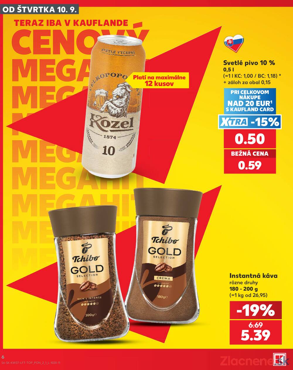 Kaufland 10.9. - 16.9. - Kaufland Sabinov