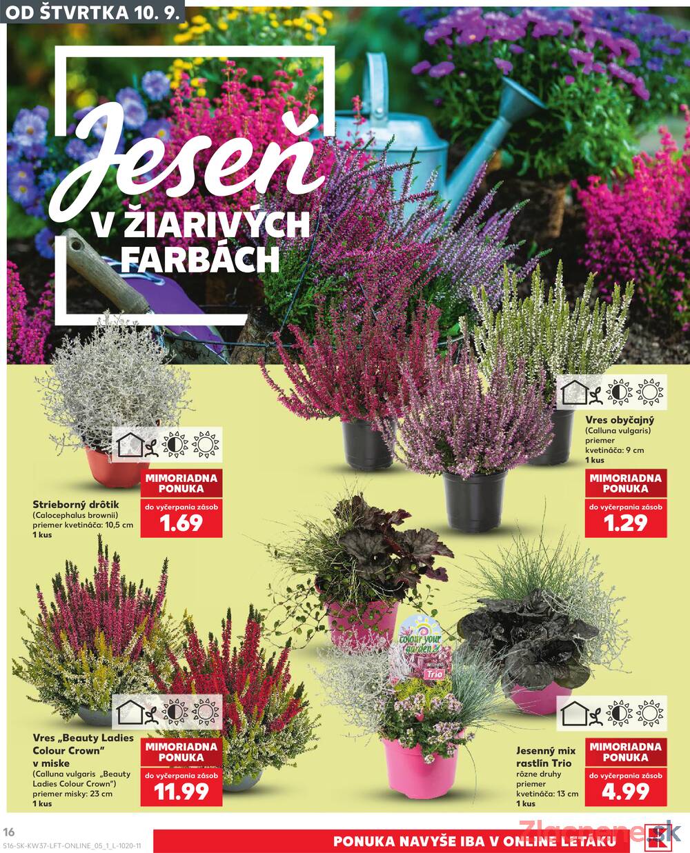 Kaufland 10.9. - 16.9. - Kaufland Sabinov