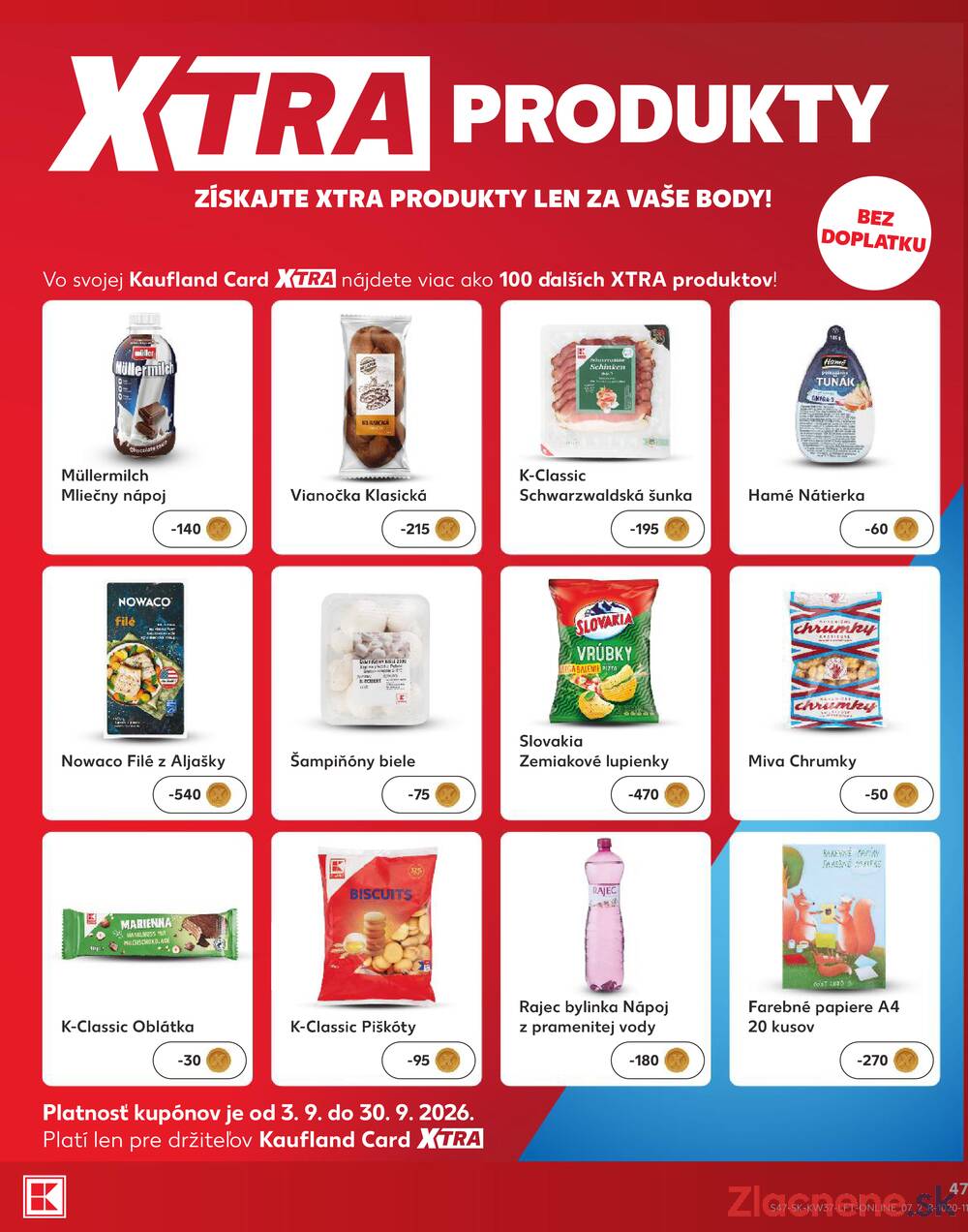 Kaufland 10.9. - 16.9. - Kaufland Sabinov
