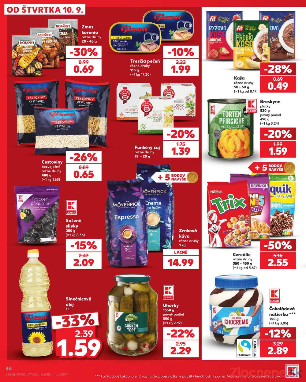 Kaufland 10.9. - 16.9. - Kaufland Rožňava