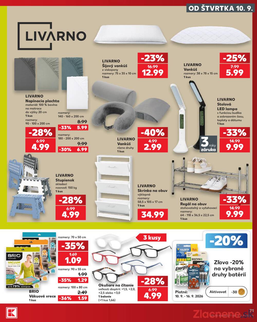 Kaufland 10.9. - 16.9. - Kaufland Rožňava