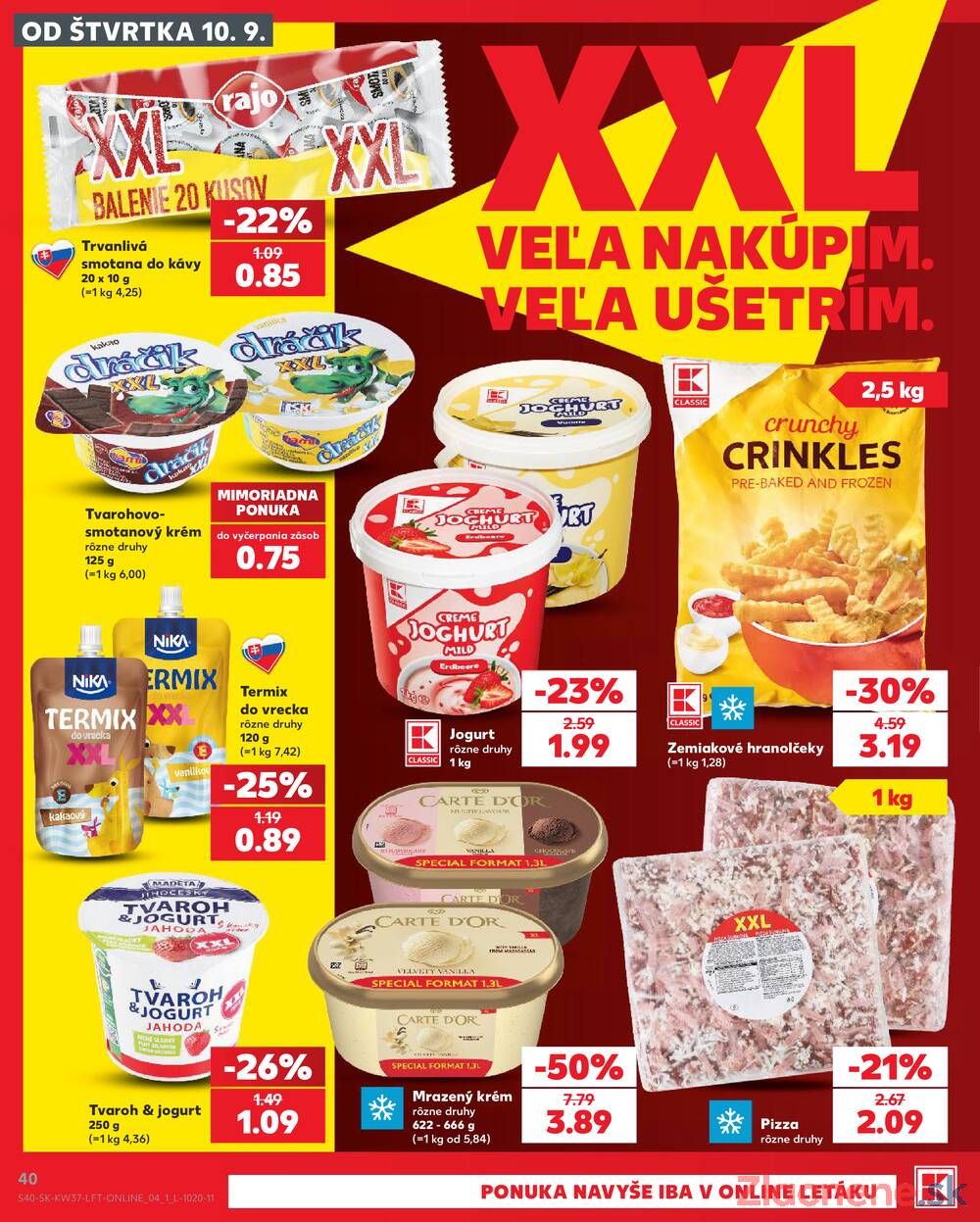 Kaufland 10.9. - 16.9. - Kaufland Prievidza