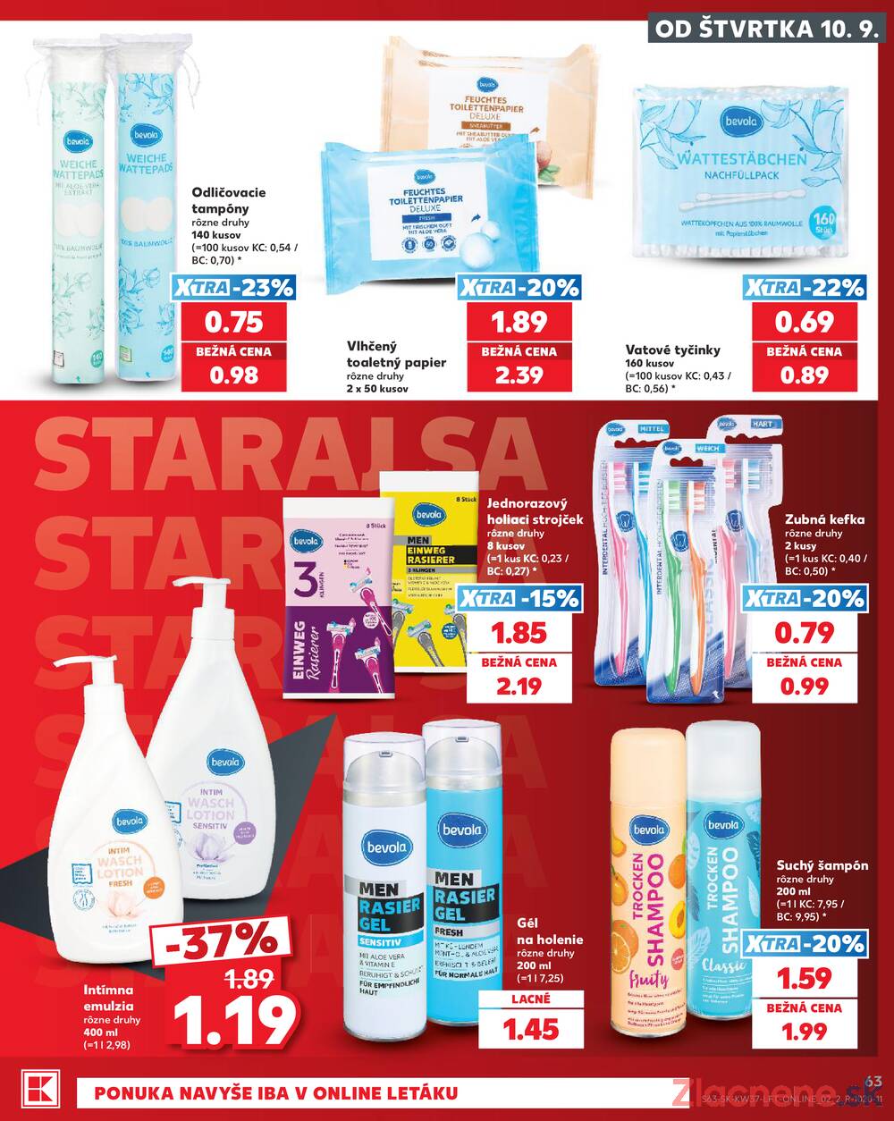 Kaufland 10.9. - 16.9. - Kaufland Prievidza