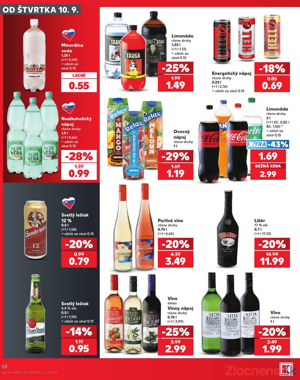 Kaufland 10.9. - 16.9. - Kaufland Veľký Meder
