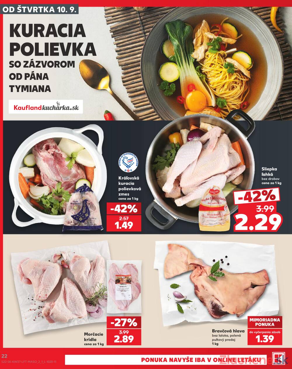 Kaufland 10.9. - 16.9. - Kaufland Bratislava - Petržalka